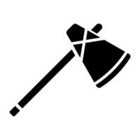 Stone Axe Icon Style vector