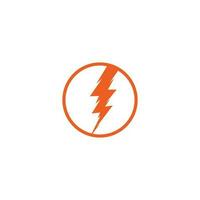 Creative Thunder bold Concept power Logo Design Template. Thunder logo vector icon illustration design. Electric thunder bold logo