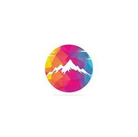 Mountain Logo Template Vector Illustrator