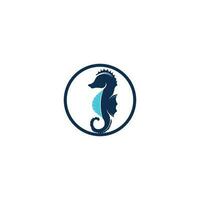 Sea Horse vector logo design