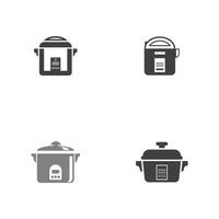 Cooking icon template vector