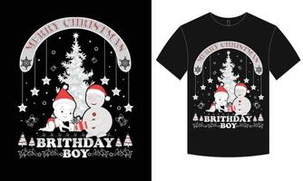 Christmas t-shirt design vector