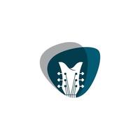 Guitar vector icon illustration