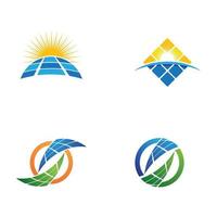 Solar Energy vector icon illustration