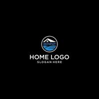 Home logo design icon template vector