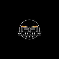 house  logo icon design template vector
