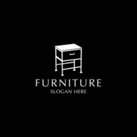 Furniture logo vector icon design