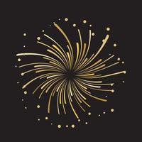 Firework vector icon illustration