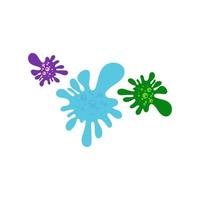 Virus vector illustration icon