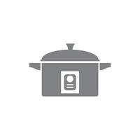 Rice Cooker icon template vector