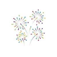 Firework vector icon illustration