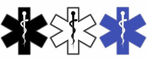 medical symbol set isolated on white background vector