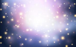 Galaxy of universe bokeh soft light abstract background, Vector eps 10 illustration bokeh particles, Background decoration