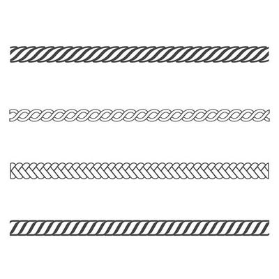rope vector illustration design