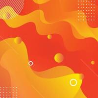 Modern abstract fluid background and colorful gradient background. vector