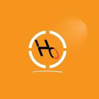 HO Text Logo vector