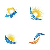 Solar Energy vector icon illustration