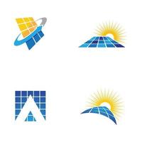 Solar Energy vector icon illustration