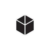 Box vector illustration icon