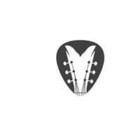 Guitar vector icon illustration