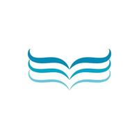 Water wave icon vector