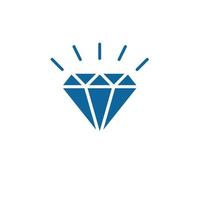 plantilla de logotipo de diamante vector