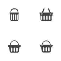 Basket vector icon, Shopping Sign Online