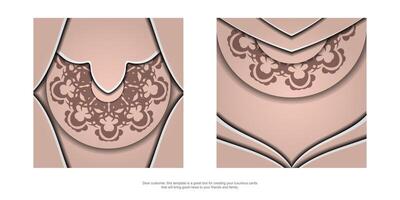 Two different views of a woman's body with tattoos vector