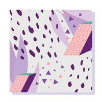 memphis and hipster style graphic geometric elements vector