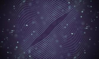 Data technology abstract futuristic illustration . Low poly shape with connecting dots and lines on dark background. 3D rendering . Big data visualization . photo