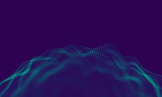 Abstract Blue Geometrical Particles on Purple Background . Connection structure. Science blue background. Futuristic Technology HUD Element . onnecting dots and lines . Big data and Business photo
