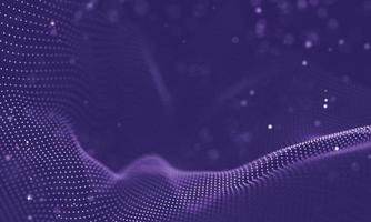 Data technology abstract futuristic illustration . Low poly shape with connecting dots and lines on dark background. 3D rendering . Big data visualization . photo