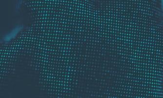 Abstract Music background. Big Data Particle Flow Visualisation. Science infographic futuristic illustration. Sound wave. Sound visualization photo