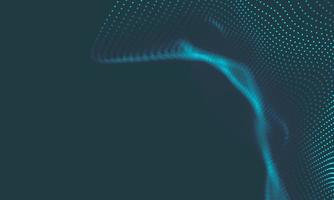 Abstract Music background. Big Data Particle Flow Visualisation. Science infographic futuristic illustration. Sound wave. Sound visualization photo