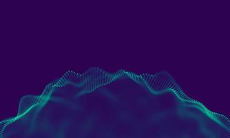 Abstract Blue Geometrical Particles on Purple Background . Connection structure. Science blue background. Futuristic Technology HUD Element . onnecting dots and lines . Big data and Business photo