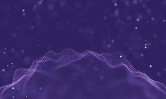 Data technology abstract futuristic illustration . Low poly shape with connecting dots and lines on dark background. 3D rendering . Big data visualization . photo