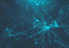 Abstract Music background. Big Data Particle Flow Visualisation. Science infographic futuristic illustration. Sound wave. Sound visualization photo
