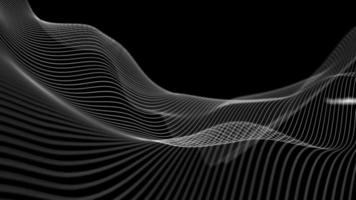 Modern black technology background 3d render. Abstract science futuristic concept background. Network cyber technology concept. photo