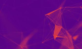 Abstract Purple Geometrical Background . Connection structure. Science background. Futuristic Technology HUD Element . onnecting dots and lines . Big data visualization and Business . photo
