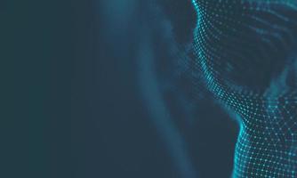 Abstract Blue Geometrical Background . Connection structure. Science background. Futuristic Technology HUD Element . onnecting dots and lines . Big data visualization and Business . photo