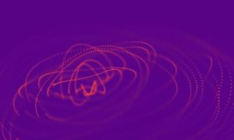 Abstract Purple Geometrical Background . Connection structure. Science background. Futuristic Technology HUD Element . onnecting dots and lines . Big data visualization and Business . photo