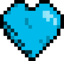 Pixel Heart, Pixelart png