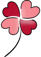 fleur de couleur de l'eau png