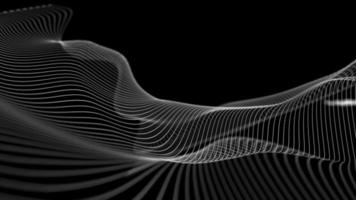 Modern black technology background 3d render. Abstract science futuristic concept background. Network cyber technology concept. photo