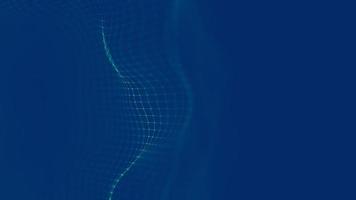 Music background. Big Data Particle Flow Visualisation. Science infographic futuristic illustration. Sound wave. Sound visualization photo