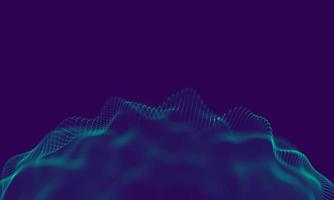 Abstract Blue Geometrical Particles on Purple Background . Connection structure. Science blue background. Futuristic Technology HUD Element . onnecting dots and lines . Big data and Business photo