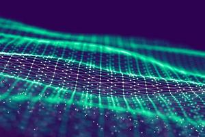 Big data visualization. Background 3d .Big data connection background. Cyber technology Ai tech wire network futuristic wireframe data visualisation. illustration . Artificial intelligence . photo