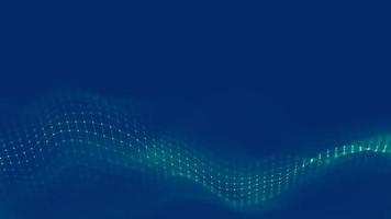 Music background. Big Data Particle Flow Visualisation. Science infographic futuristic illustration. Sound wave. Sound visualization photo