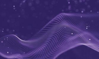Data technology abstract futuristic illustration . Low poly shape with connecting dots and lines on dark background. 3D rendering . Big data visualization . photo