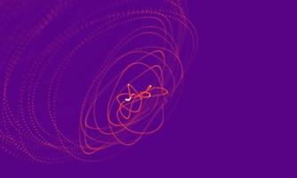 Abstract Purple Geometrical Background . Connection structure. Science background. Futuristic Technology HUD Element . onnecting dots and lines . Big data visualization and Business . photo